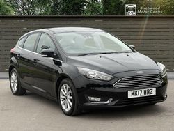 Black Used 2017 Ford Focus Titanium Hatchback | £6,900 (Good price)