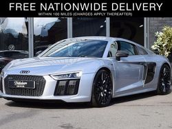 Silver Used 2016 Audi R8 Coupé Advanced Coupe | £79,999 (A bit pricey)