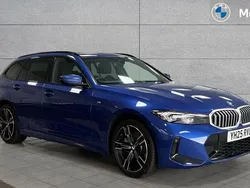 Blue Used 2025 BMW 330e M Sport Estate | £39,077 (Super price)