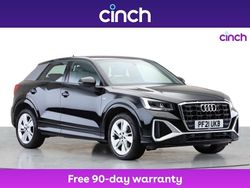Black Used 2021 Audi Q2 S-Line SUV | £17,499 (Fair price)