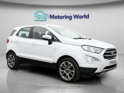 White Used 2019 Ford Ecosport Titanium SUV | £8,900 (Fair price)