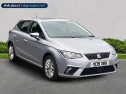 Silver Used 2019 Seat Ibiza SE Technology Hatchback | £9,870 (Fair price)
