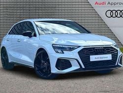 White Used 2023 Audi S3 Sportback Black Edition Hatchback | £35,493