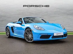 Shark blue Used 2022 Porsche 718 Boxster | £51,990