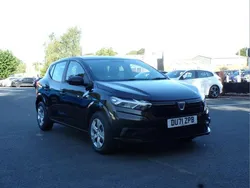 Black Used 2021 Dacia Sandero Essentiel Hatchback | £8,995 (Good price)