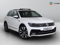 White Used 2020 VW Tiguan R-line SUV | £22,290 (Fair price)