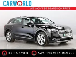 Black Used 2022 Audi e-tron Advanced SUV | £19,990 (Fair price)