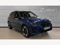 Blue Used 2022 BMW iX3 M Sport SUV | £32,950 (Fair price)