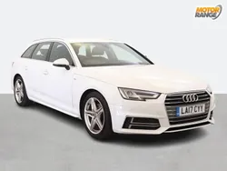 White Used 2017 Audi A4 S-Line Estate | £17,295 (Fair price)