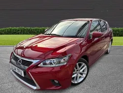 Red Used 2014 Lexus CT200h Hatchback | £10,499 (Fair price)