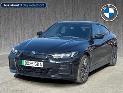 Black Used 2025 BMW i4 Shadowline Sedan | £46,999 (Fair price)