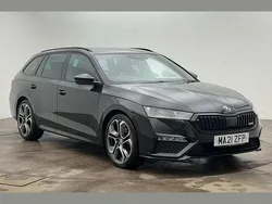 Black magic pearl effect Used 2021 Skoda Octavia vRS Estate | £26,791