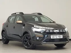 Black Used 2023 Dacia Sandero Extreme Hatchback | £14,698 (Fair price)