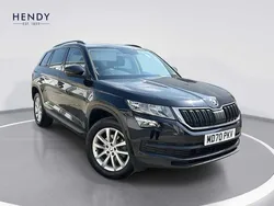 Black magic pearl effect Used 2021 Skoda Kodiaq SE SUV | £21,799 (Good price)
