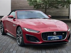 Metallic firenze red Used 2022 Jaguar F-Type Supercharged Cabriolet | £59,985 (Fair price)