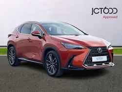 Orange Used 2022 Lexus NX350h SUV | £42,000 (Expensive)
