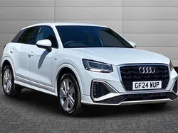 Glacier white Used 2024 Audi Q2 S-Line SUV | £25,995 (Fair price)