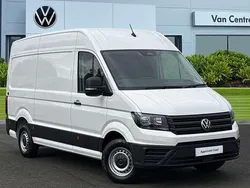 White New 2025 VW Crafter Van | £43,189 (A bit pricey)