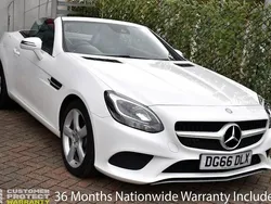 White Used 2016 Mercedes SLC200 Cabriolet | £13,990 (Fair price)