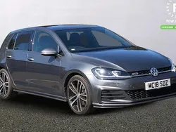 Grey Used 2018 VW Golf VII GTD Hatchback | £17,799 (Fair price)