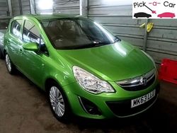 Green Used 2013 Vauxhall Corsa Hatchback | £3,495 (Fair price)
