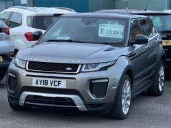 Silver Used 2018 Land Rover Range Rover evoque HSE Dynamic SUV | £16,995 (Good price)