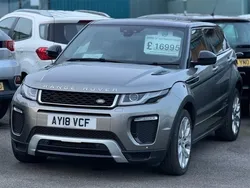 Silver Used 2018 Land Rover Range Rover evoque HSE Dynamic SUV | £16,995 (Super price)