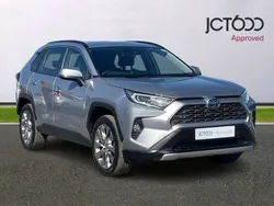 Silver Used 2022 Toyota RAV4 Hybrid SUV | £24,962 (Fair price)