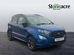 Blue Used 2020 Ford Ecosport ST-Line SUV | £11,995 (Fair price)