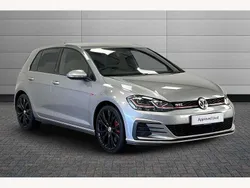 Silver Used 2018 VW Golf VII GTI Hatchback | £16,990 (Fair price)
