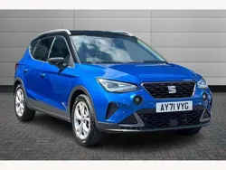 Blue Used 2021 Seat Arona FR SUV | £13,490 (Fair price)