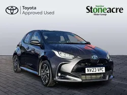 Grey Used 2023 Toyota Yaris Hybrid Design Hatchback | £16,000 (Good price)