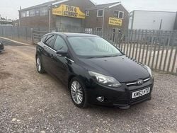 Black Used 2013 Ford Focus Zetec Hatchback | £3,495 (A bit pricey)
