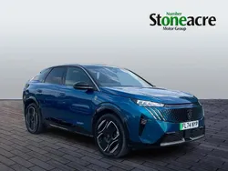 Blue Used 2024 Peugeot e-3008 GTi SUV | £25,295