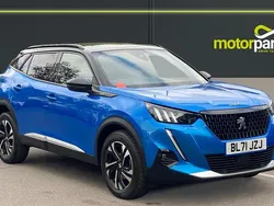 Blue Used 2022 Peugeot 2008 GTi SUV | £16,000 (Fair price)