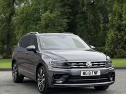 Grey Used 2018 VW Tiguan Allspace R-line SUV | £21,495 (Expensive)