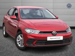 Red Used 2022 VW Polo Life Hatchback | £15,649 (Fair price)