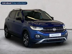 Blue Used 2023 VW T-Cross Black Edition SUV | £19,150 (Fair price)