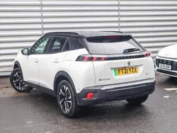 White Used 2021 Peugeot e-2008 GT SUV | £11,994 (Fair price)