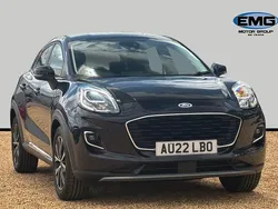 Black Used 2022 Ford Puma Titanium SUV | £11,895 (Good price)