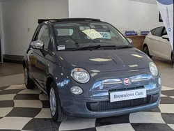 Grey Used 2015 Fiat 500 Pop Cabriolet | £5,495 (Fair price)