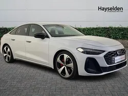 White Used 2025 Audi A5 Advanced Coupe | £39,995 (Expensive)