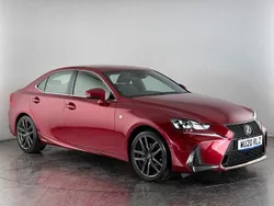 Red Used 2019 Lexus IS300h Sport Line Sedan | £20,450 (A bit pricey)