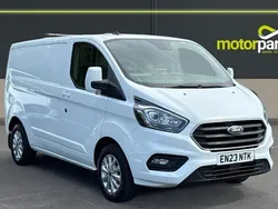 Frozen white gloss Used 2023 Ford Transit Limited Van | £19,500 (A bit pricey)