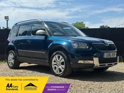 Blue Used 2016 Skoda Yeti Outdoor SE L SUV | £5,750 (Fair price)