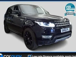 Black Used 2016 Land Rover Range Rover Sport HSE SUV | £16,495 (Good price)