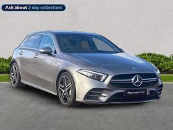 Grey Used 2019 Mercedes A35 AMG Premium Plus Hatchback | £24,950 (Fair price)