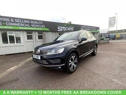 Blue Used 2017 VW Touareg R-line SUV | £19,950 (Super price)