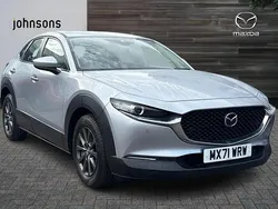 Silver Used 2021 Mazda CX-30 SUV | £15,857 (Fair price)