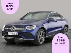Blue Used 2020 Mercedes GLC220 AMG line Coupe | £25,321 (Good price)